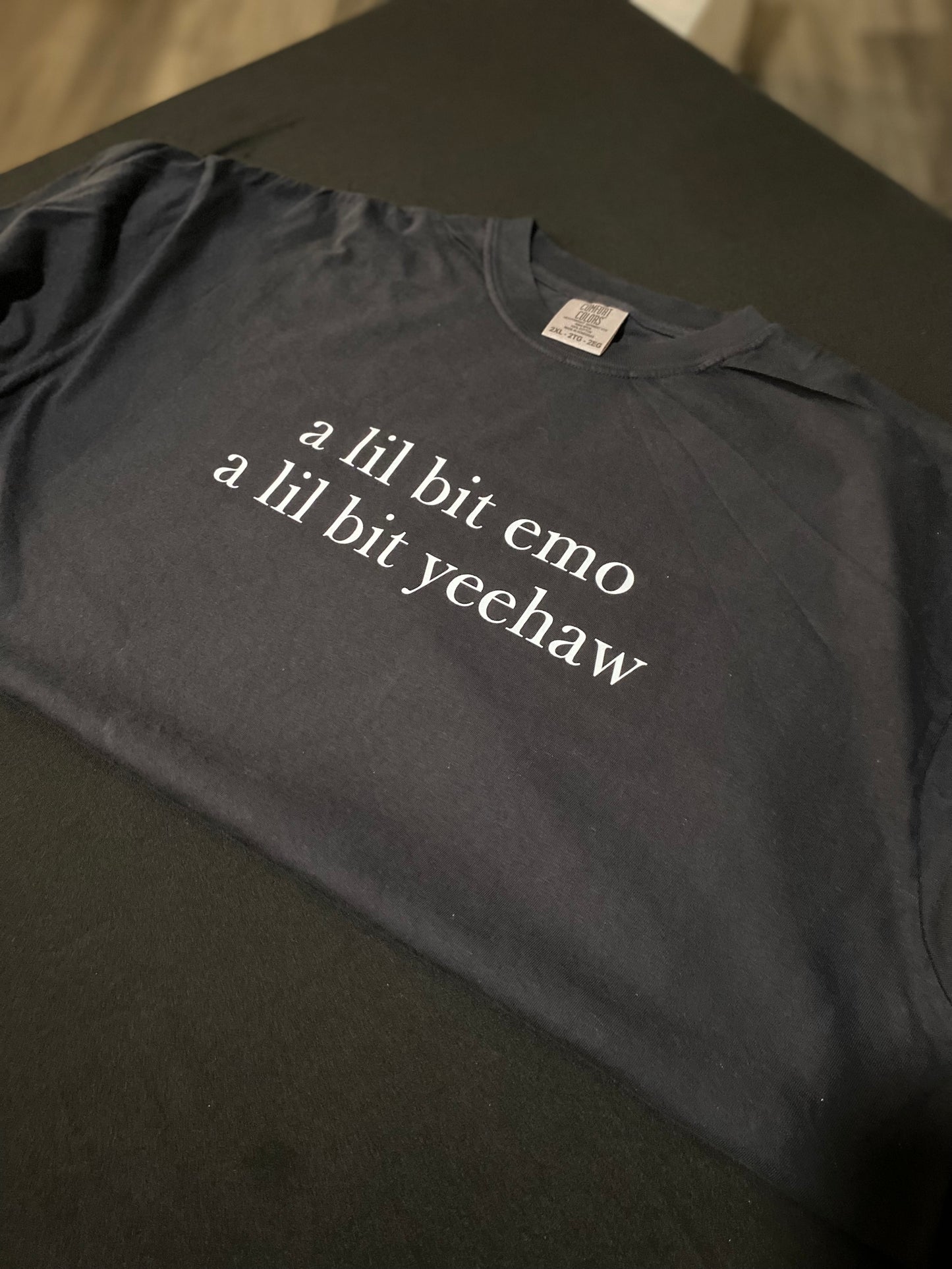 a lil bit emo a lil bit yeehaw t-shirt