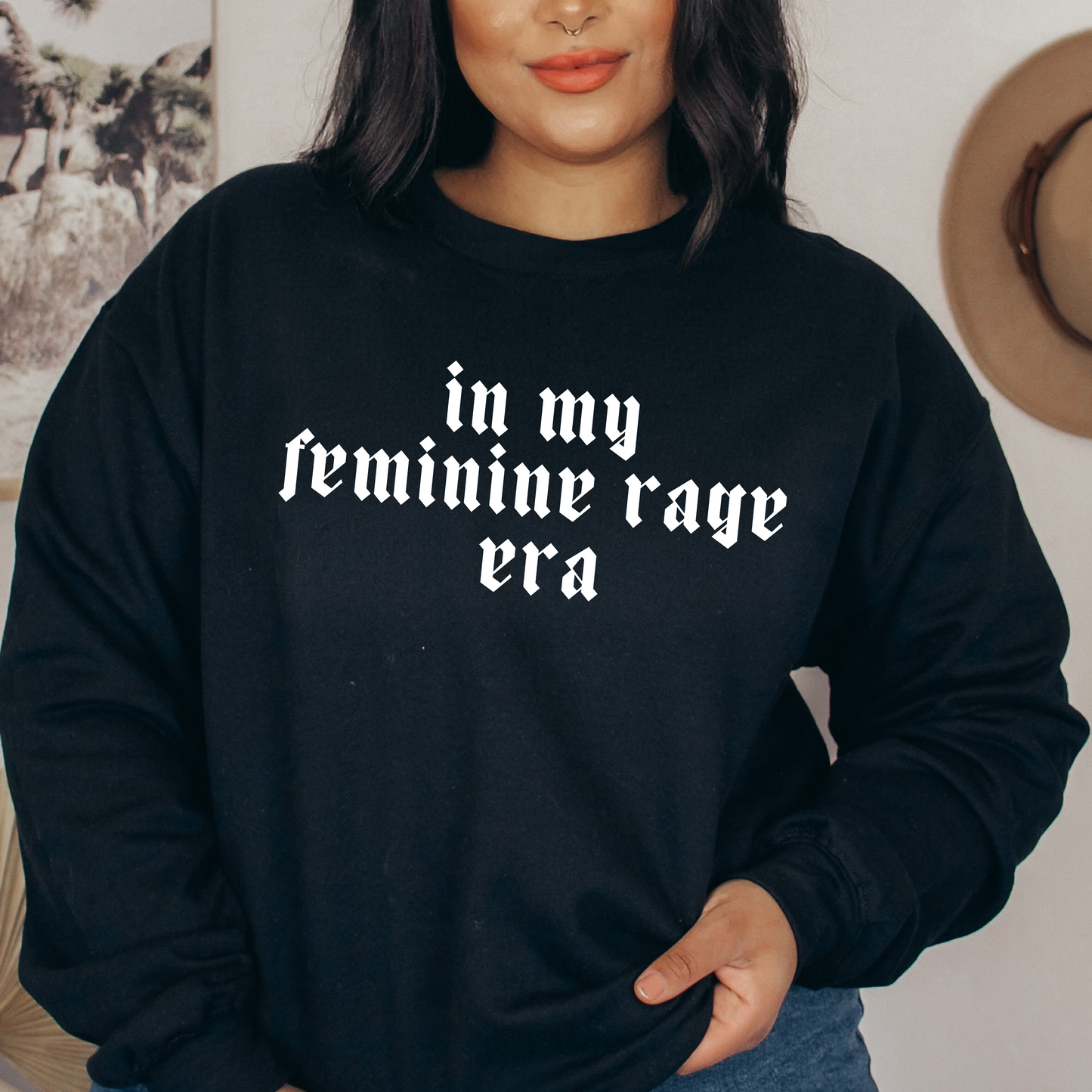 In My Feminine Rage Era Long Sleeve Tee