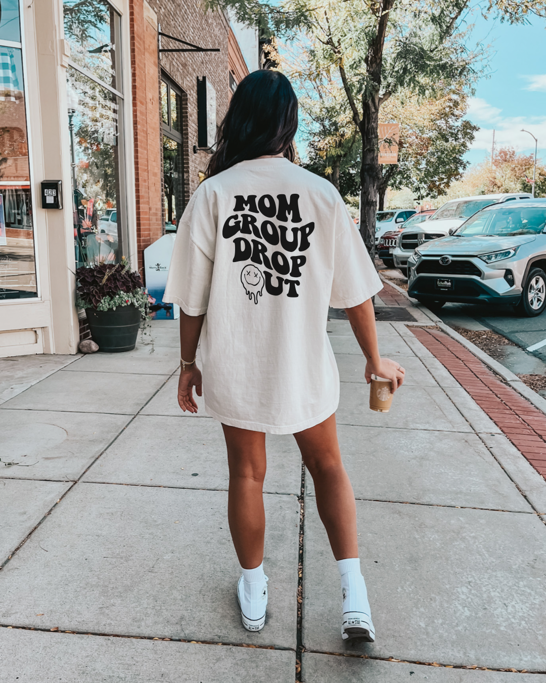 Mom Group Drop Out T Shirt